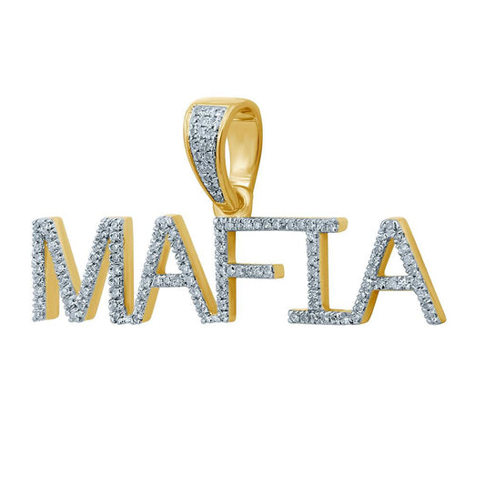 10K 0.27-0.30CT D- " MAFIA " CHARM - Johnny Dang & Co