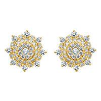 10K 1.60-1.63CT D-DARK EARRINGS - Johnny Dang & Co