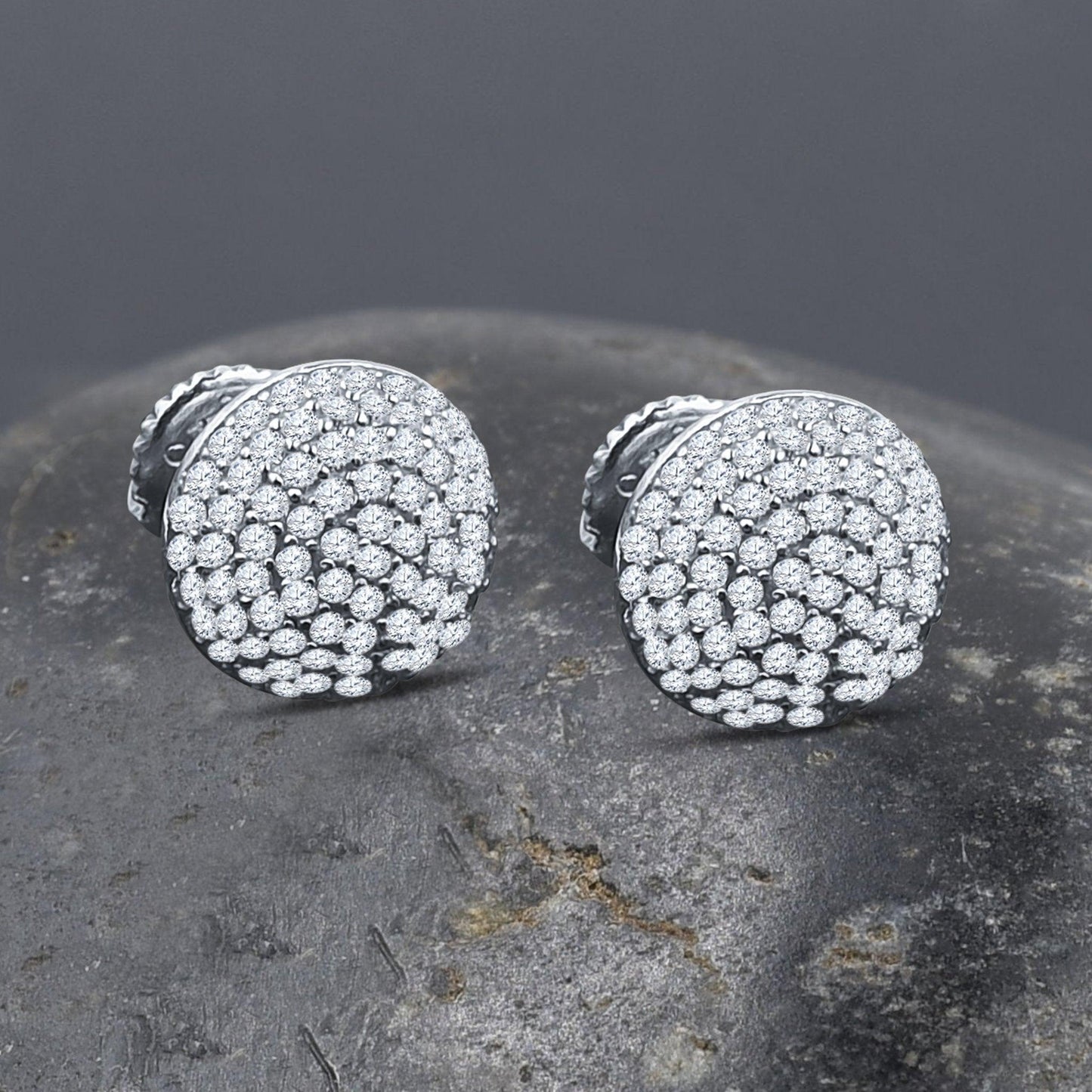 GLOBATE SILVER EARRINGS | BMW9212911 - Johnny Dang & Co