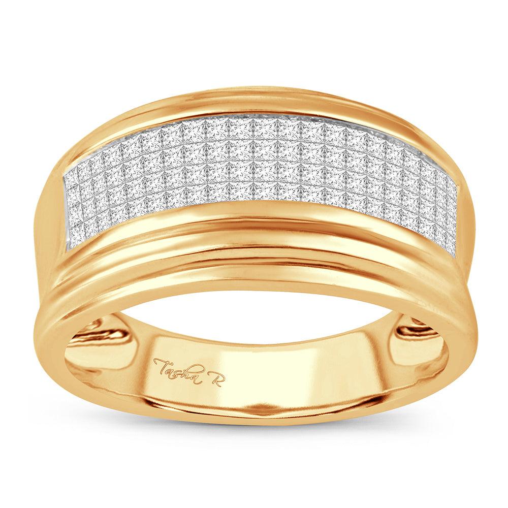 14k 1.00ct Diamond Band - Johnny Dang & Co