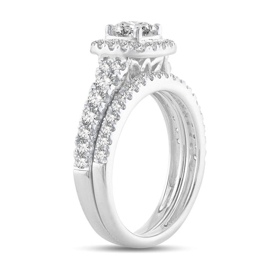 14K 1.00CT Diamond BRIDAL RING - Johnny Dang & Co
