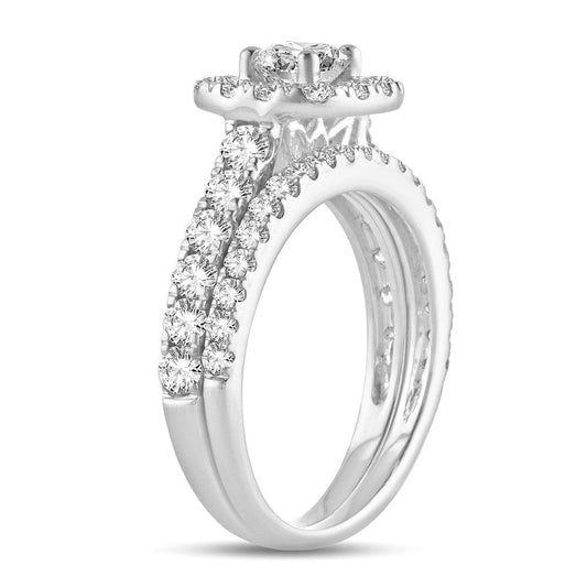 14K 2.00CT Diamond BRIDAL RING - Johnny Dang & Co