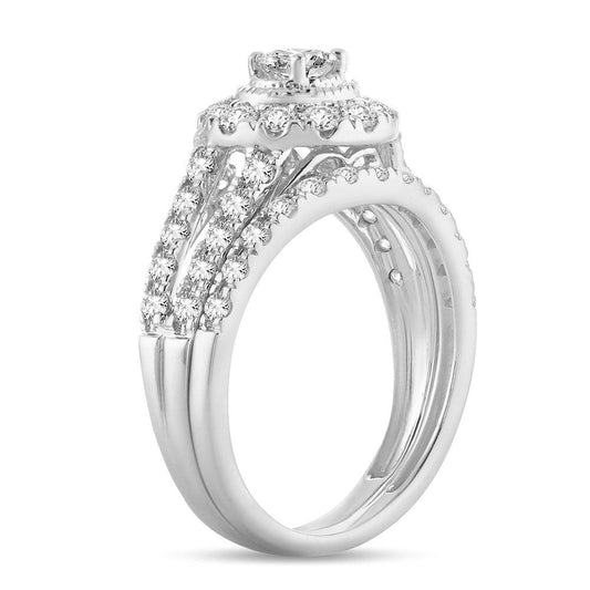 14K 1.00CT Diamond BRIDAL RING - Johnny Dang & Co