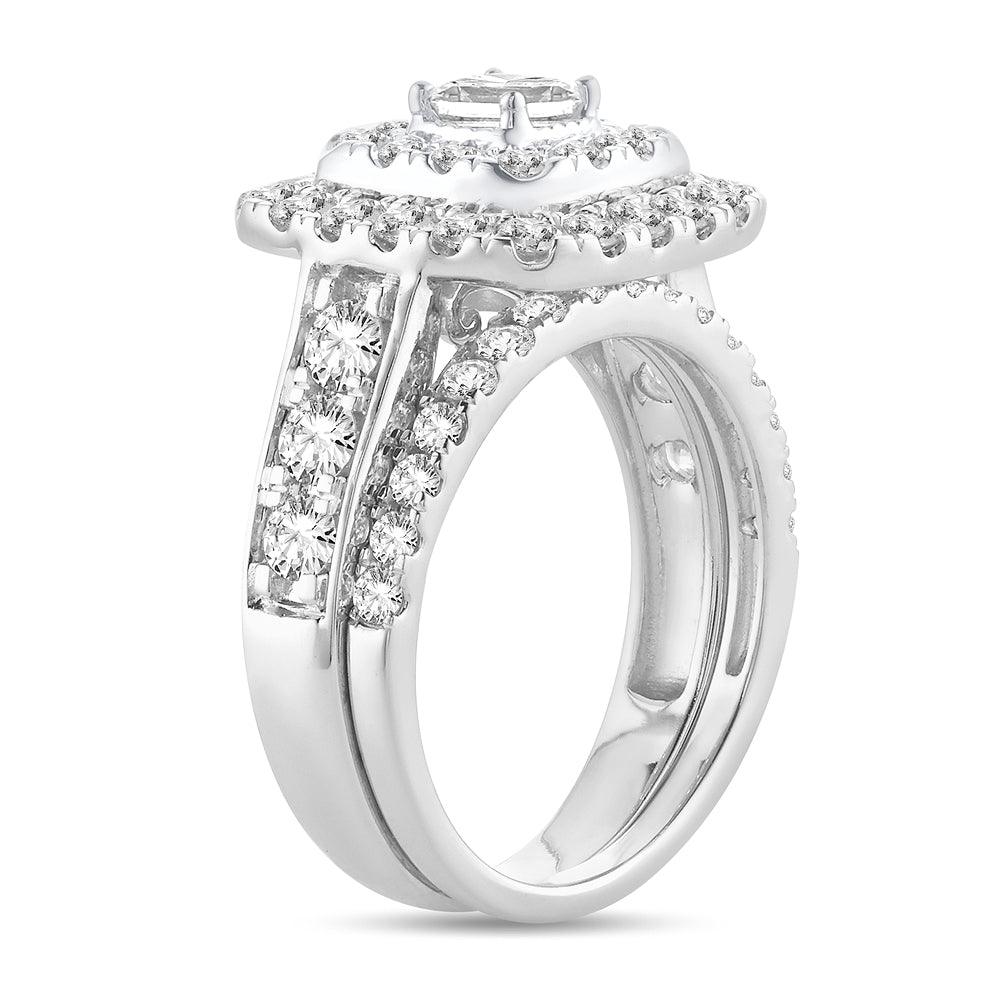 14K 2.00CT Diamond BRIDAL RING - Johnny Dang & Co