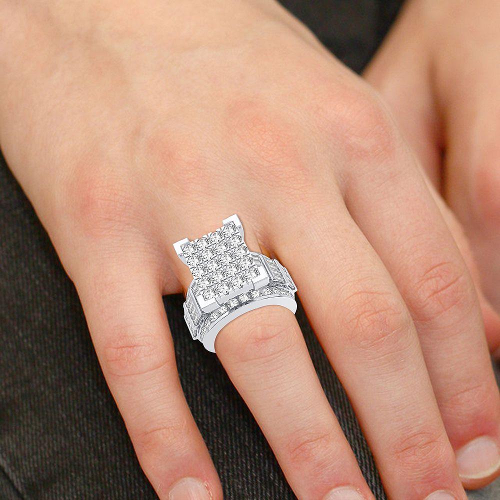 10K 3.90CT Diamond Ring - Johnny Dang & Co