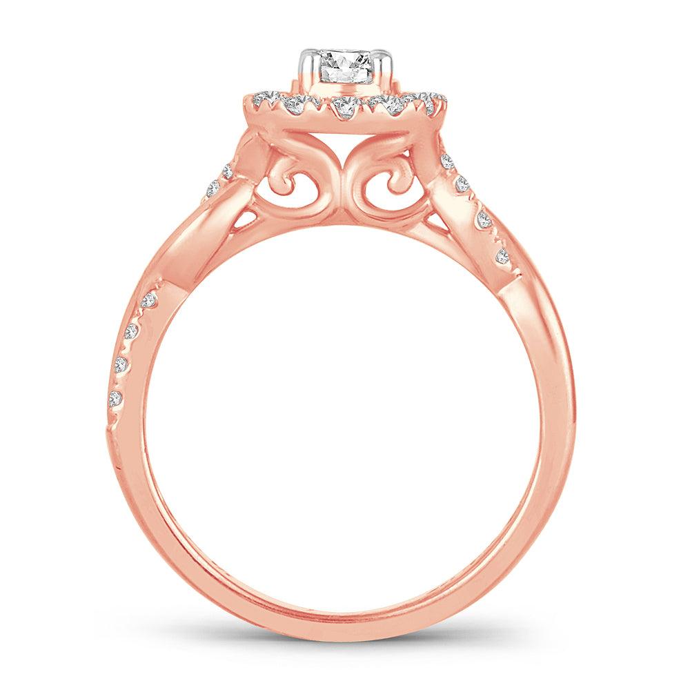 14K 0.64CT Diamond RING - Johnny Dang & Co