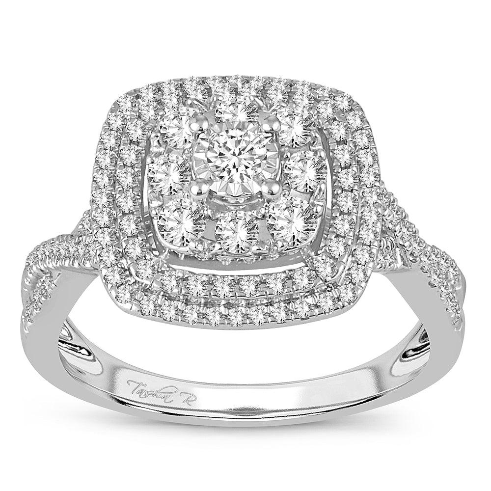 14K 0.76CT Engagement Ring - Johnny Dang & Co