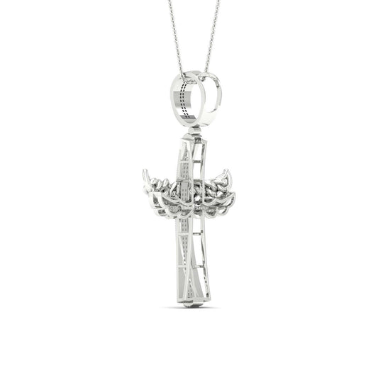 10K 0.43CT Diamond Pendant - Johnny Dang & Co