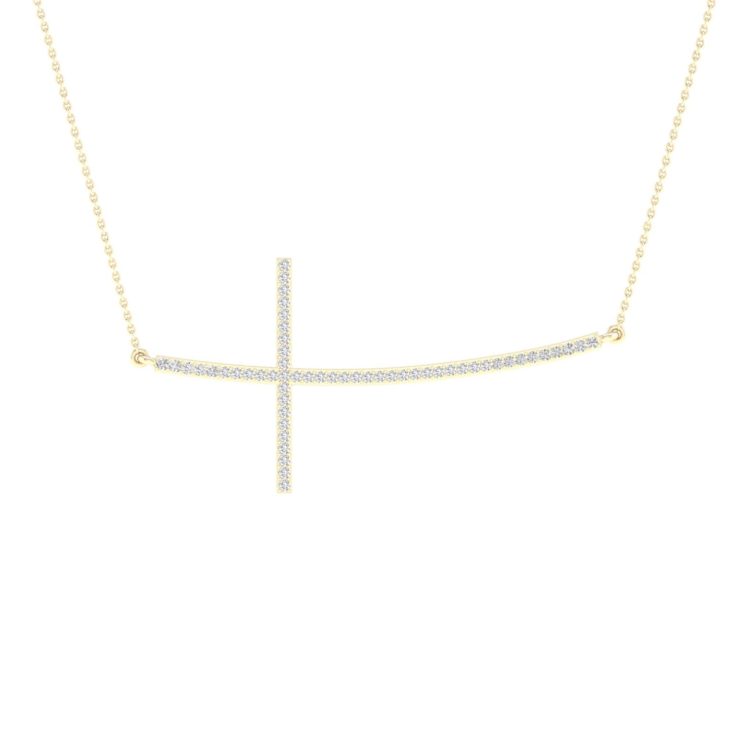 10K 0.15ct Diamond Neckalce - Johnny Dang & Co
