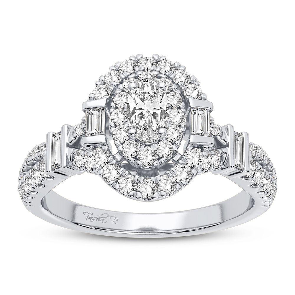 14K 0.75CT Diamond ENGAGEMENT Ring - Johnny Dang & Co