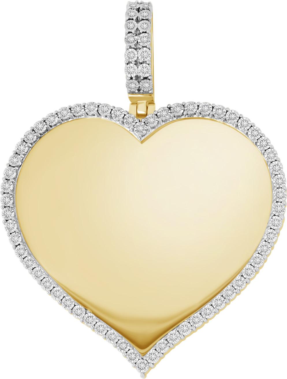 10k 0.20ct Memory Pendant - Johnny Dang & Co