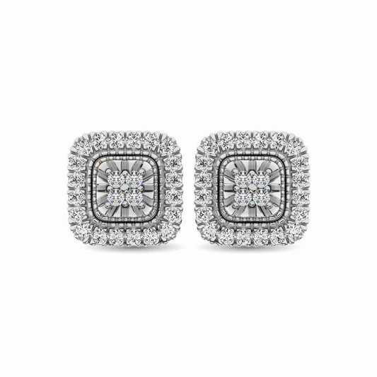 0.40 Ct.Tw. Diamond Stud Earrings - Johnny Dang & Co