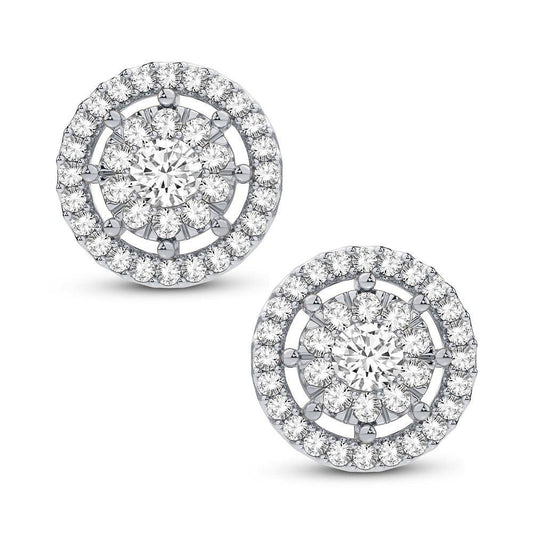 14K 2.00CT DIAMOND EARRING - Johnny Dang & Co