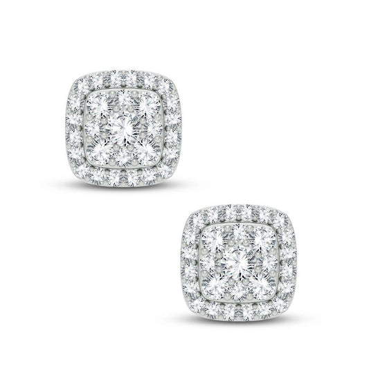 14K 1.00CT DIAMOND EARRING - Johnny Dang & Co