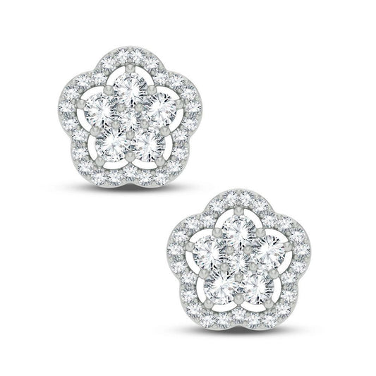 14K 2.00CT DIAMOND EARRING - Johnny Dang & Co