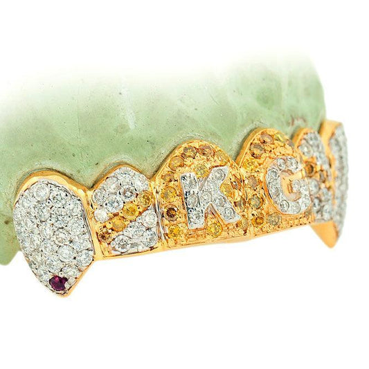 JDTK-C108F 6 Piece Hand Prong Set Diamond Grill - Johnny Dang & Co