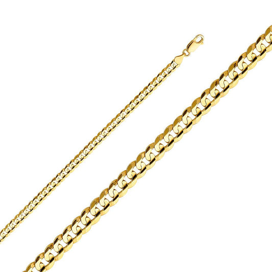4.8mm Concave Cuban Chain - Johnny Dang & Co
