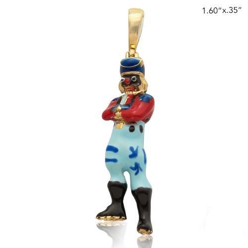 10KY ENAMEL FORTNITE CHARACTER PENDANT - Johnny Dang & Co