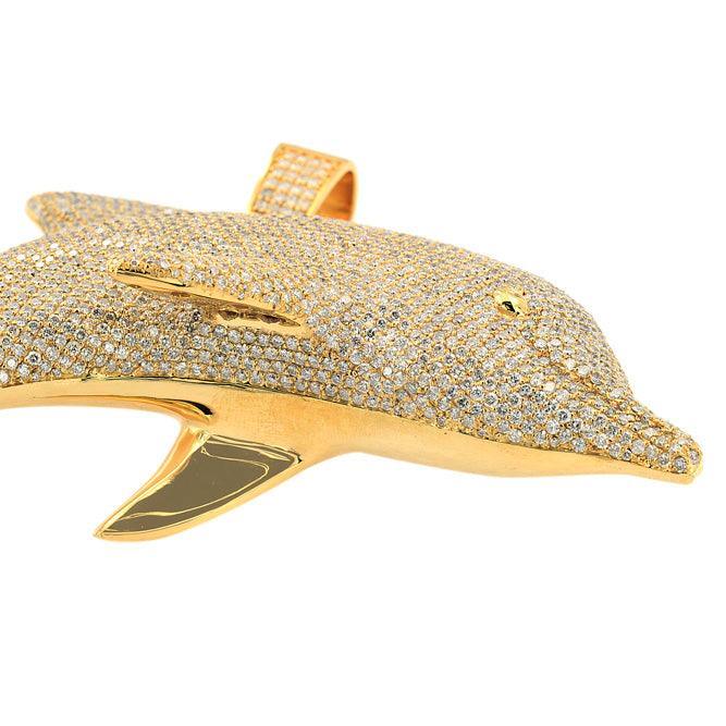 YOUNG DOLPHS CUSTOM DIAMOND PENDANT - Johnny Dang & Co