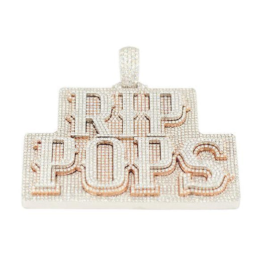 NC20_15 - DIAMOND CUSTOM RIP POPS PENDANT - Johnny Dang & Co