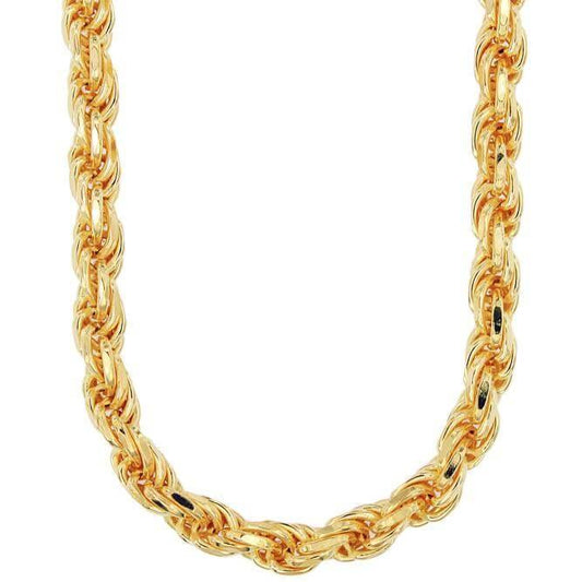 STERLING SILVER 4MM SOLID ROPE CHAIN - Johnny Dang & Co