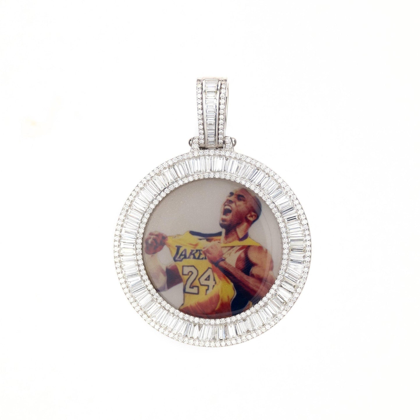 Custom Baguette Pendant - Johnny Dang & Co