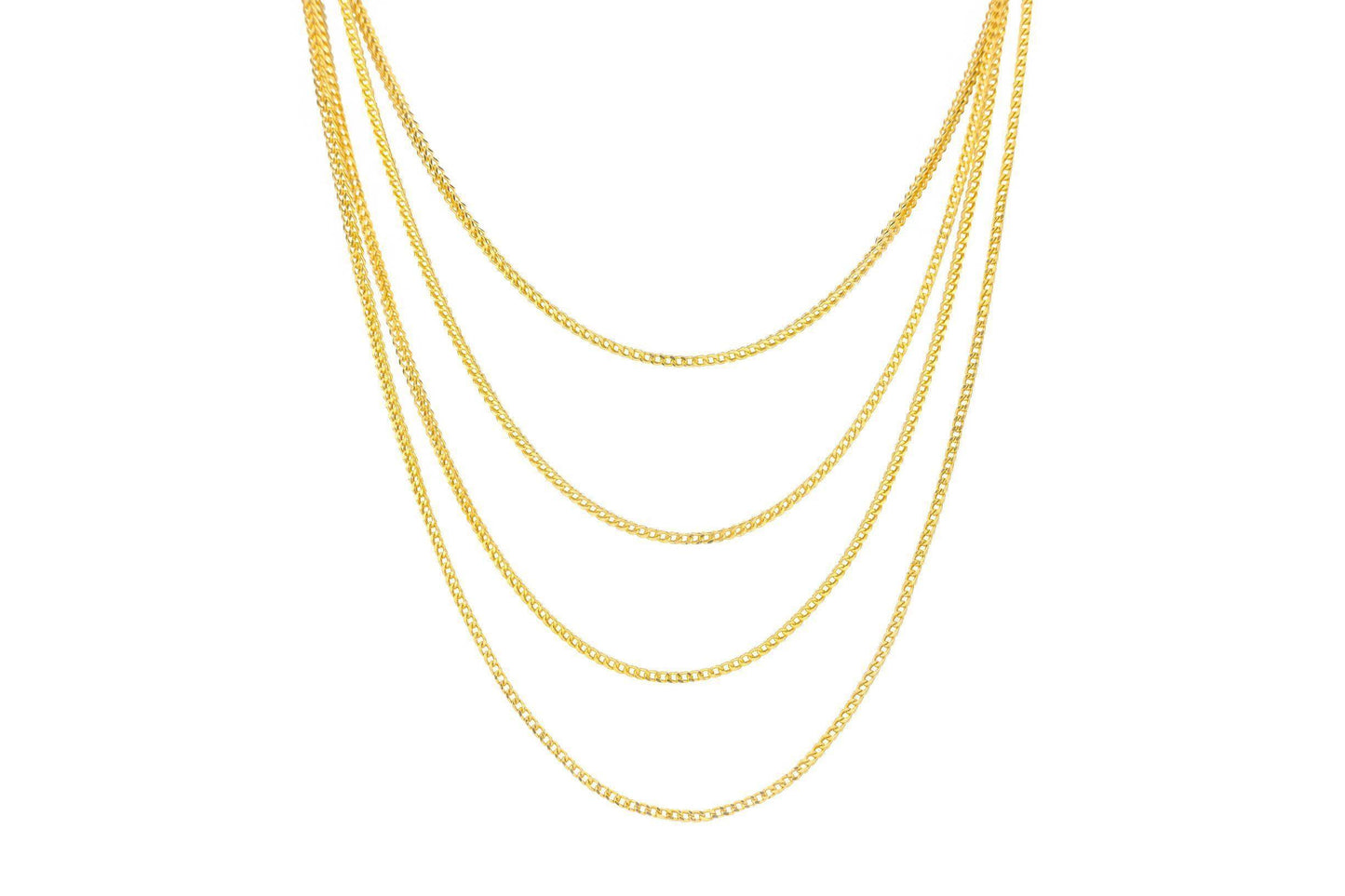 Hallow Franco Chain 2mm - Johnny Dang & Co