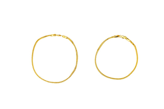 Hallow Franco Bracelet 2mm - Johnny Dang & Co