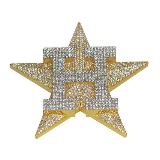 CUSTOM H STAR PENDANT - Johnny Dang & Co