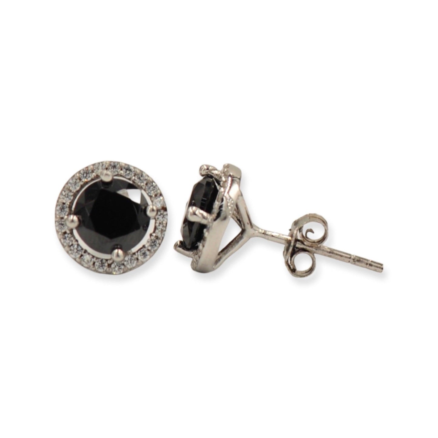CZ SILVER EARRINGS - Johnny Dang & Co