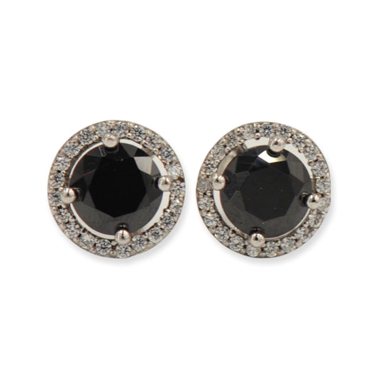 CZ SILVER EARRINGS - Johnny Dang & Co