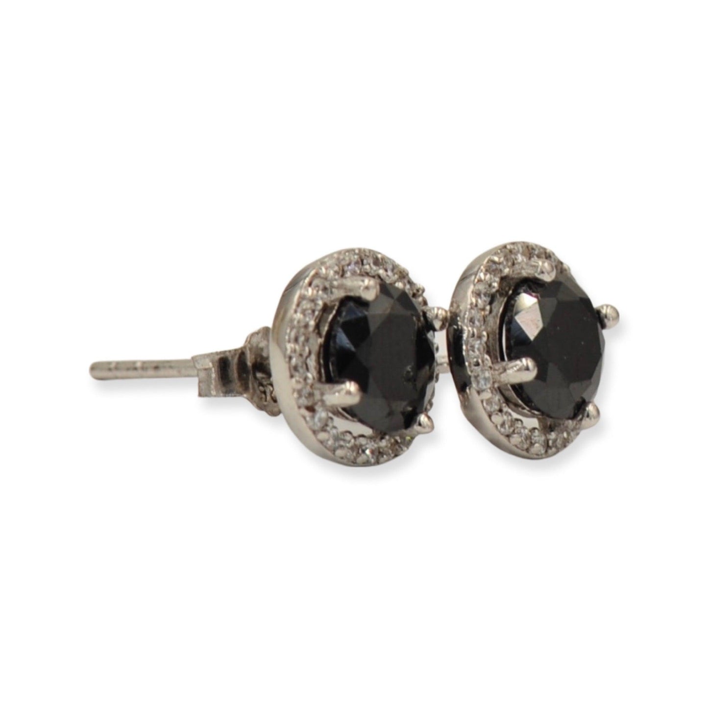 CZ SILVER EARRINGS - Johnny Dang & Co