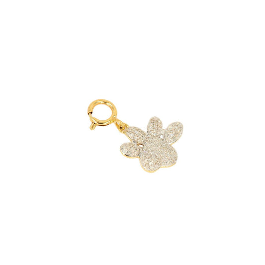 10k Yellow Gold and Diamond '' Charm - 10013 - Johnny Dang & Co