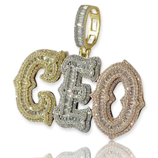 JDA1023 - Silver CEO Pendant - Johnny Dang & Co