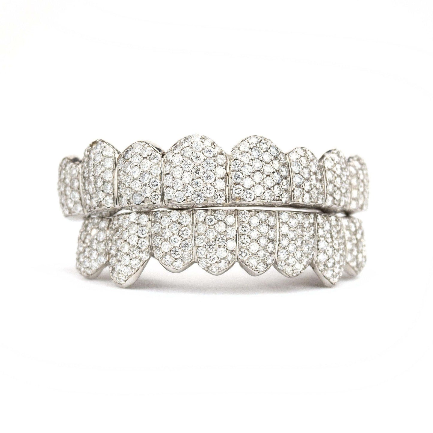10K VS Honeycomb Set Diamond Grillz - Johnny Dang & Co
