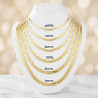 10KT Gold Herringbone Chains