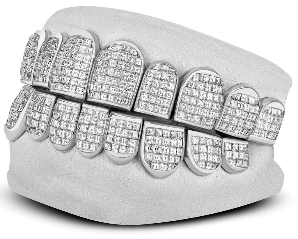 JDTK-JDG1020 invisible Carre Cut Set Diamond Grill - Johnny Dang & Co