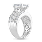14K 3.50CT PR/CT Diamond RING. - Johnny Dang & Co