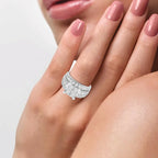 14K 3.50CT PR/CT Diamond RING. - Johnny Dang & Co