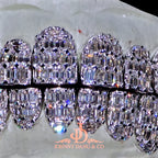 JDWR-2026-26 Flawless Emerald Prong Set Grillz White Gold (Perms)