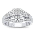 14K 1.00CT Diamond Ring - Johnny Dang & Co