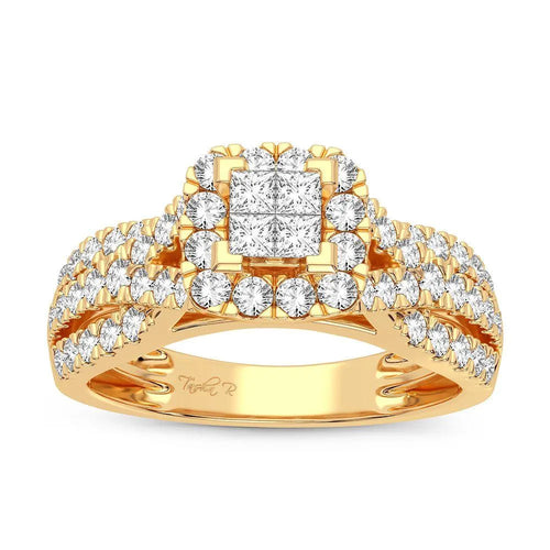 10K 1.00CT Diamond Ring - Johnny Dang & Co