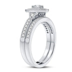 14K 0.50CT Diamond Bridal Ring - Johnny Dang & Co