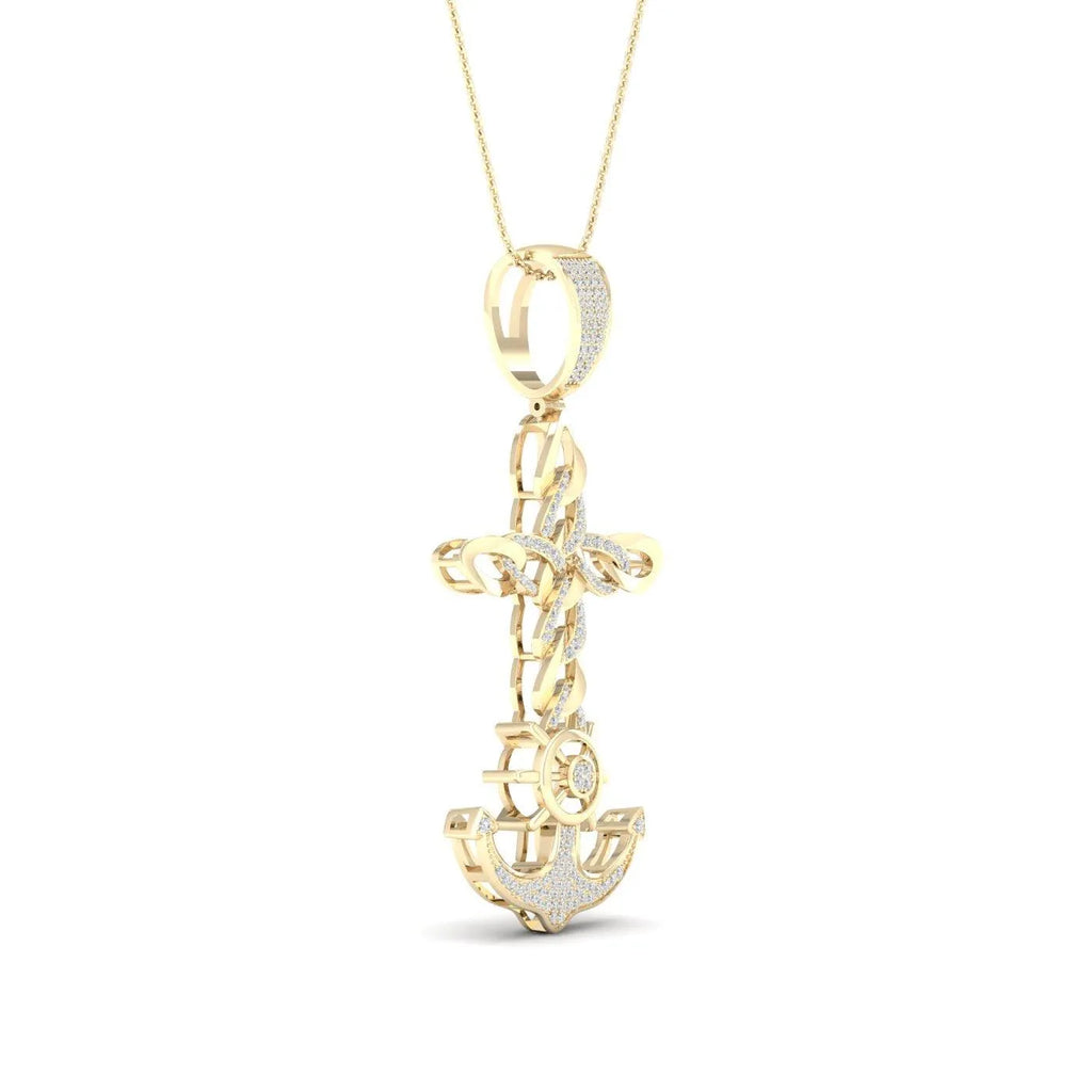 10K 0.40CT Diamond Pendant - Johnny Dang & Co