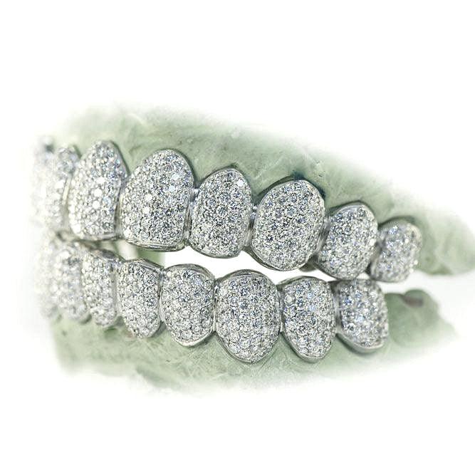 JDTK-A-JD102 Hand Prong Set Diamond Grill - Johnny Dang & Co