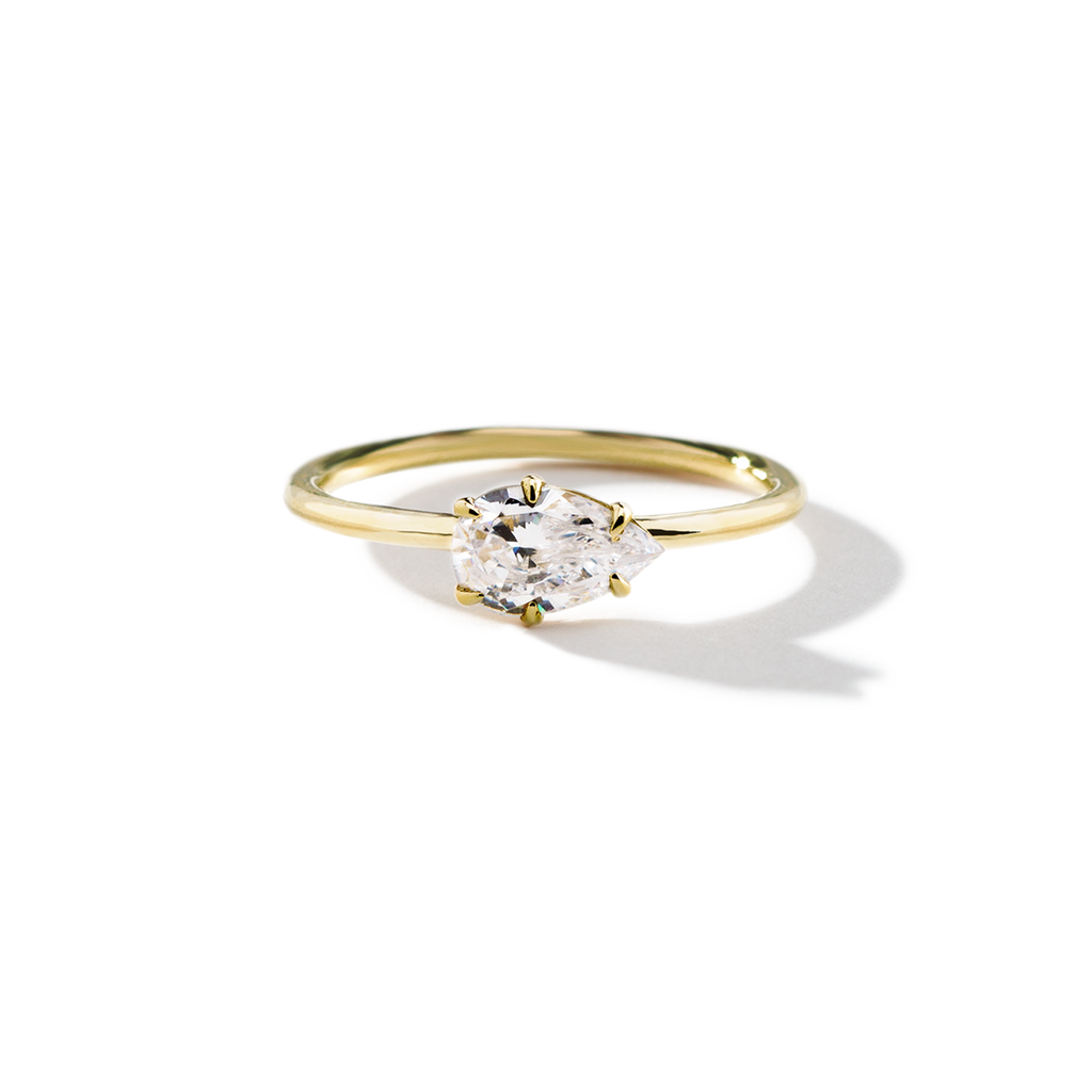 East-West Engagement Ring