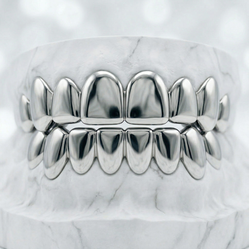 Black Rhodium Solid Grillz