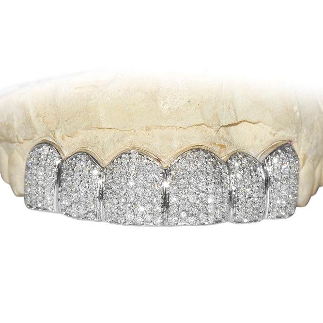 JDTK-C108E MICRO DIAMOND PRONG SET GRILL - Johnny Dang & Co
