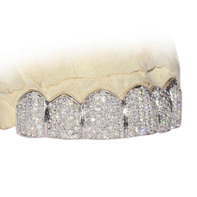 JDTK-C108E MICRO DIAMOND PRONG SET GRILL - Johnny Dang & Co