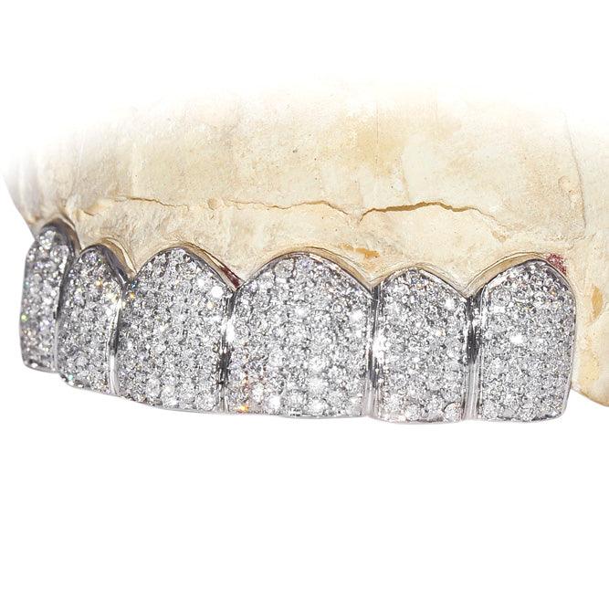 JDTK-C108E MICRO DIAMOND PRONG SET GRILL - Johnny Dang & Co